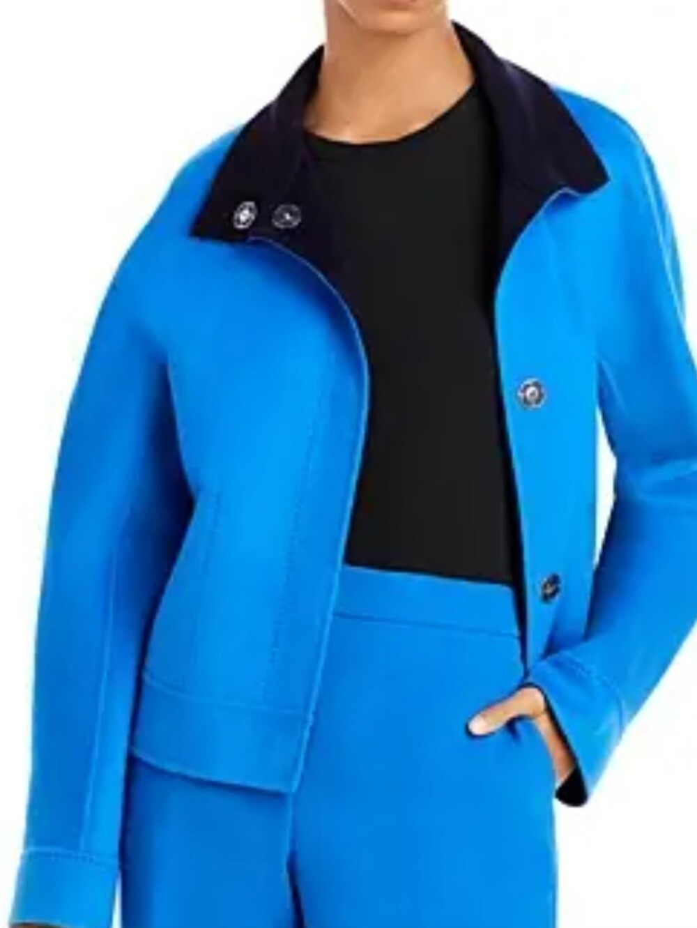 Lafayette 148 Reversible Wool Blazer